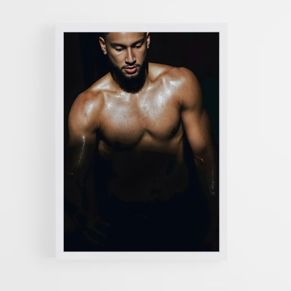ap-ben simmons-1 cadre Blanc
