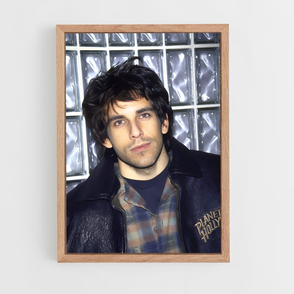 ap-ben stiller-1 cadre Bois clair