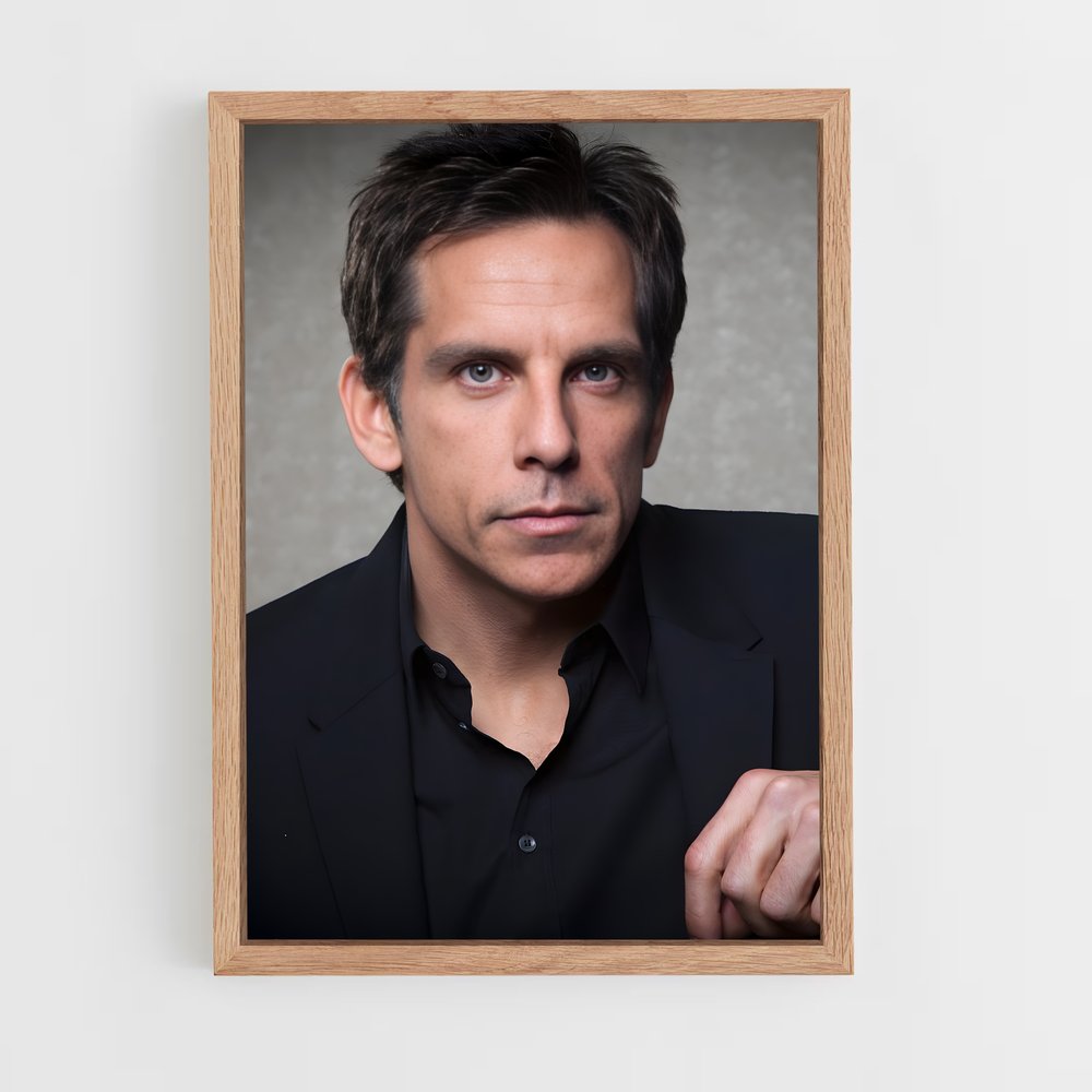 ap-ben stiller-2 cadre Bois clair