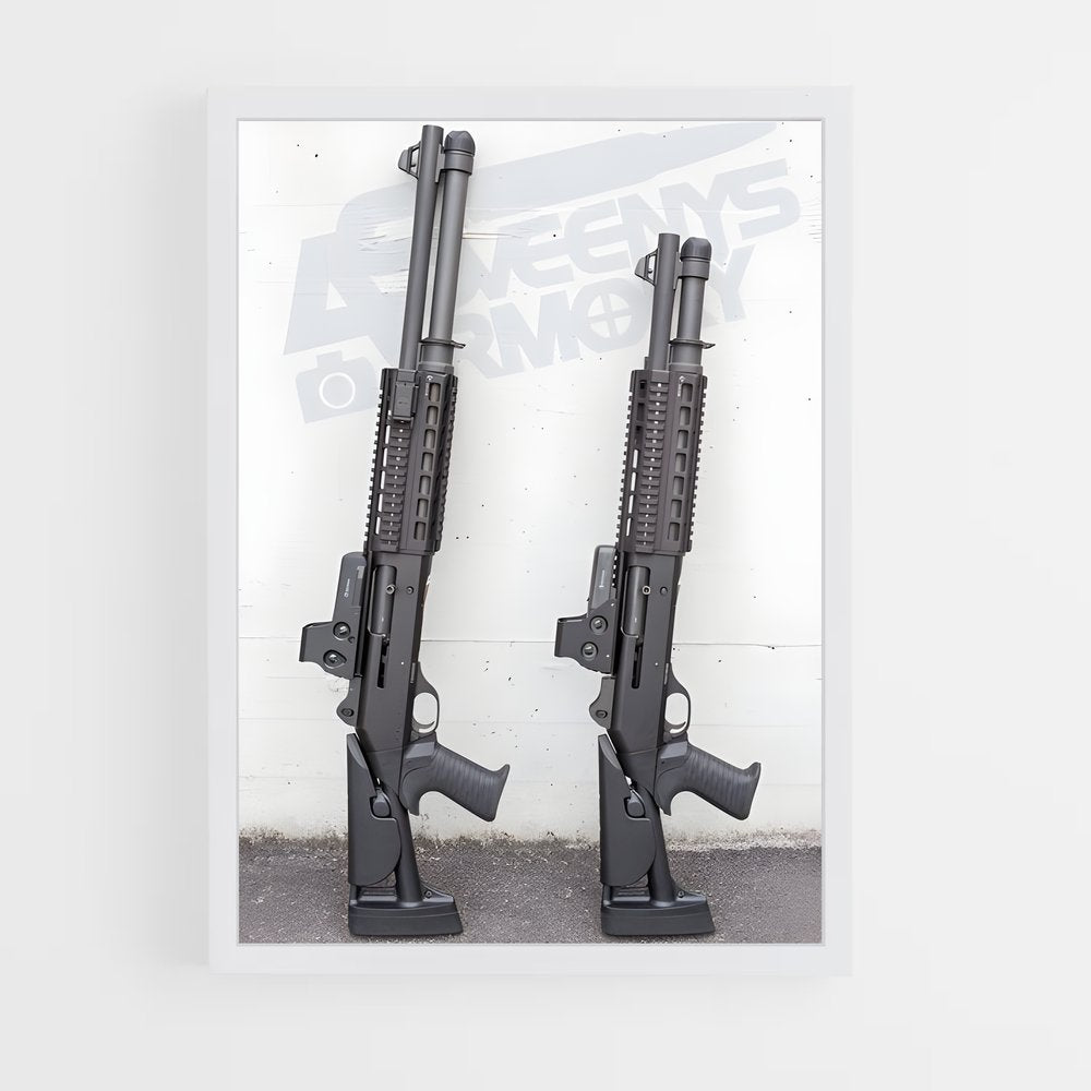 ap-benelli m4-1 cadre Blanc