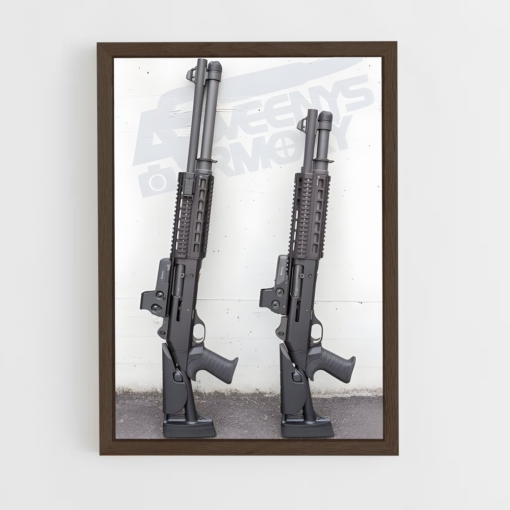ap-benelli m4-1 cadre Bois foncé