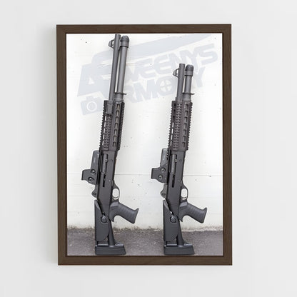 ap-benelli m4-1 cadre Bois foncé