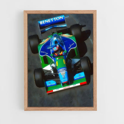 ap-benetton b194-1 cadre Bois clair