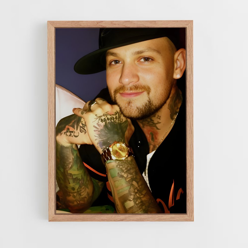 ap-benji madden-1 cadre Bois clair