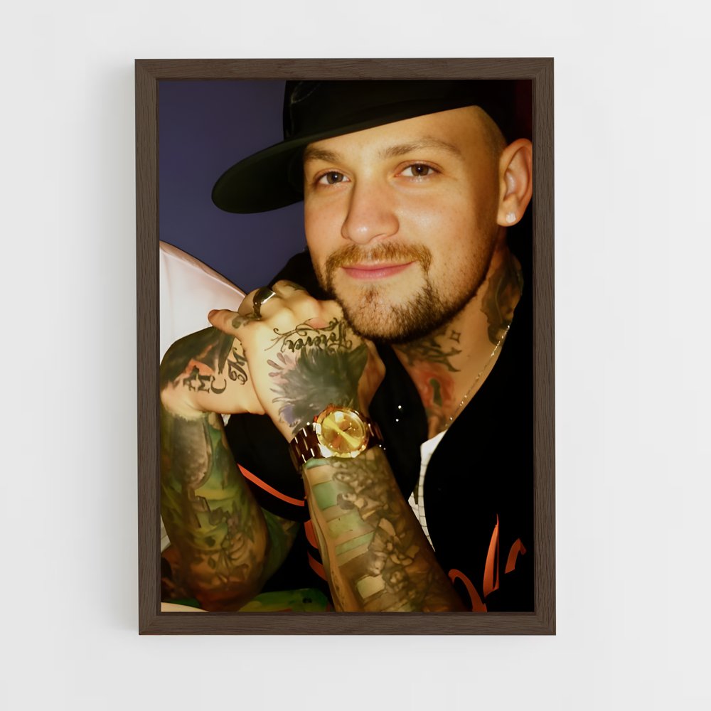 ap-benji madden-1 cadre Bois foncé