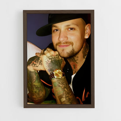 ap-benji madden-1 cadre Bois foncé