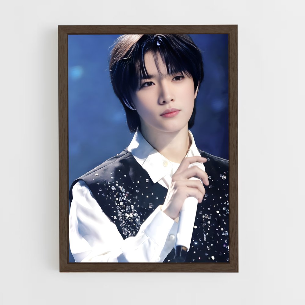 ap-beomgyu-4 cadre Bois foncé