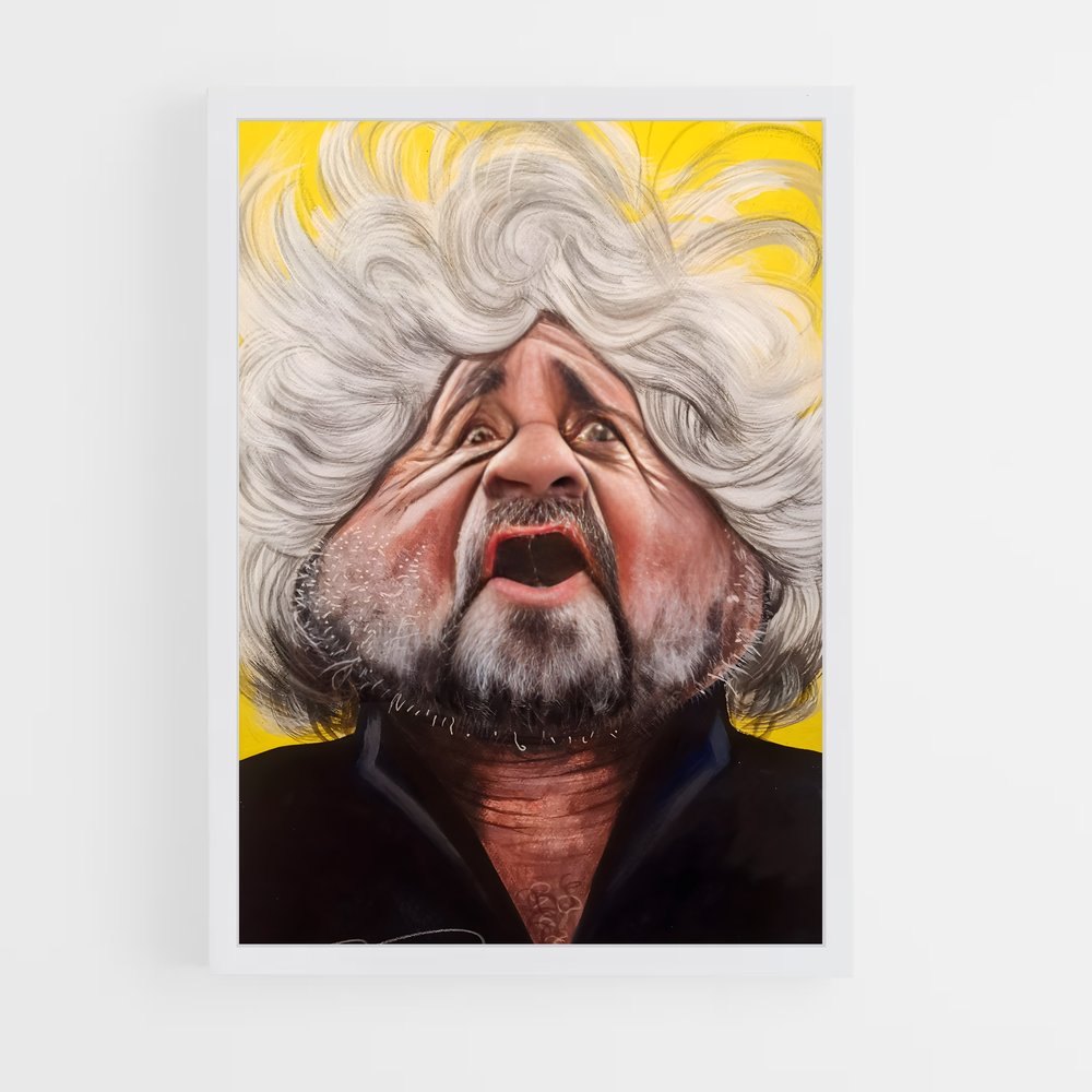 ap-beppe grillo-1 cadre Blanc