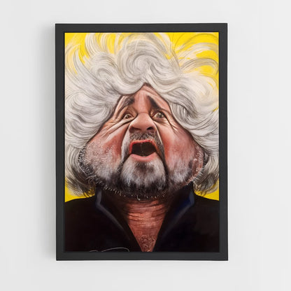 ap-beppe grillo-1 cadre Noir