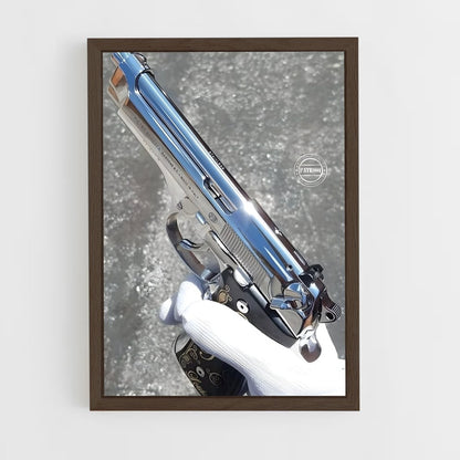 ap-beretta 92-5 cadre Bois foncé
