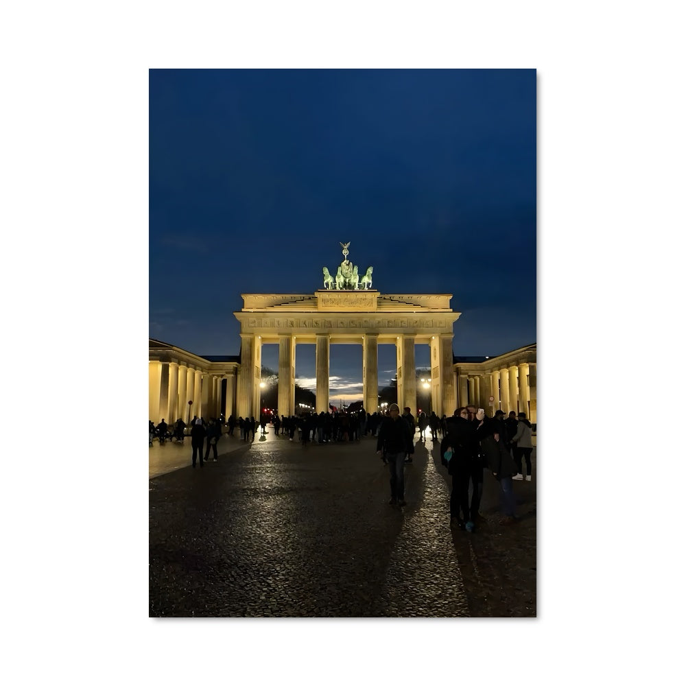 Arc In Berlin Poster of the Berlin Arch – Aesthetic Posters