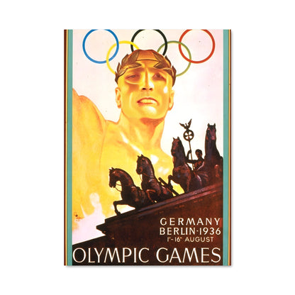 Poster Jeux Olympiques Berlin 1936