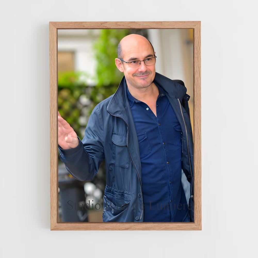 ap-bernard campan-1 cadre Bois clair