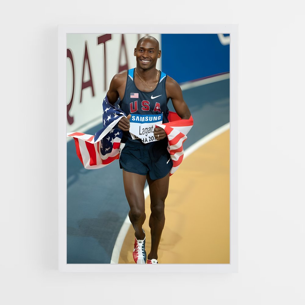 ap-bernard lagat-1 cadre Blanc