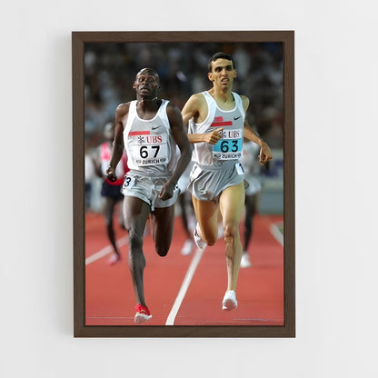 ap-bernard lagat-5 cadre Bois foncé