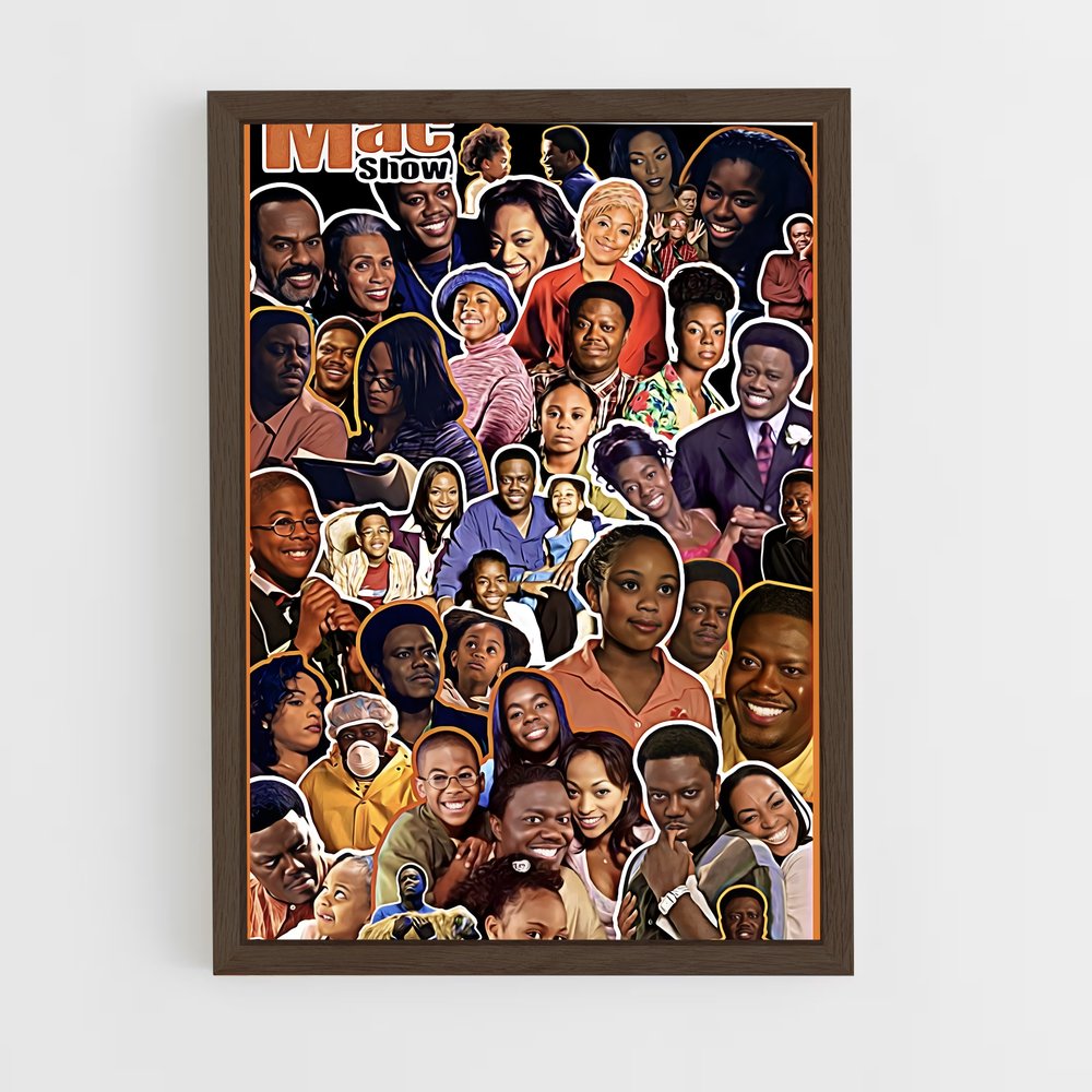 ap-bernie mac-3 cadre Bois foncé