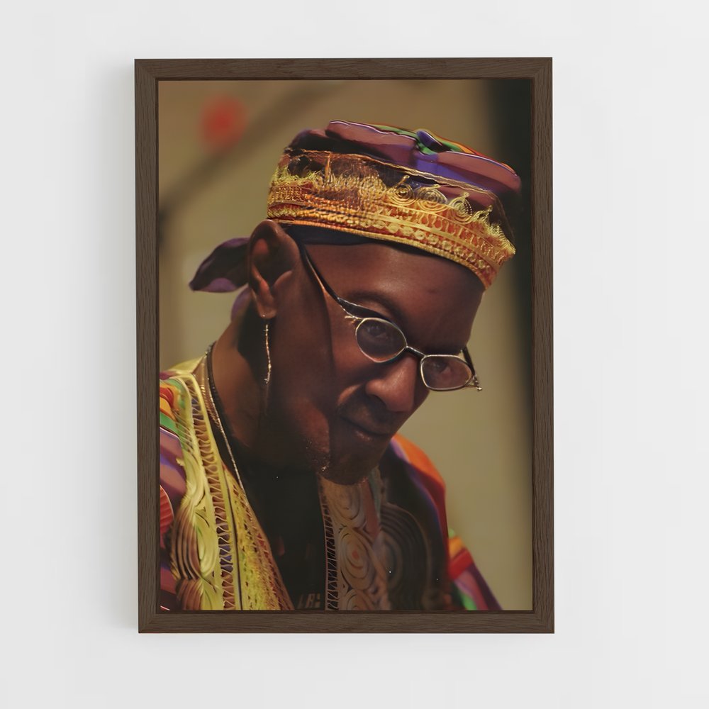ap-bernie worrell-2 cadre Bois foncé