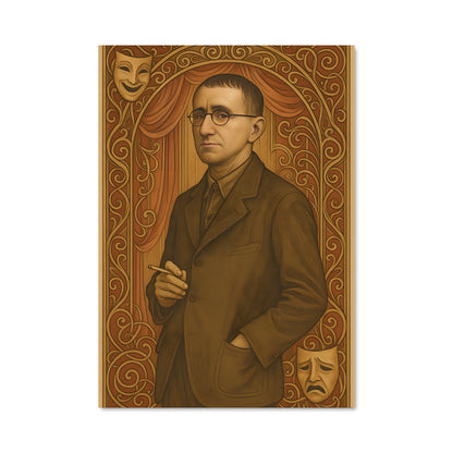 Poster Brecht en Fumée