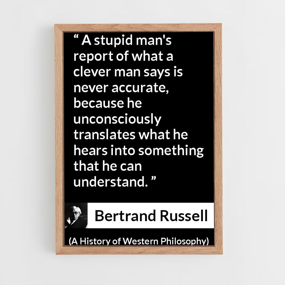 ap-bertrand russell-1 cadre Bois clair