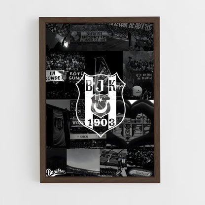ap-besiktas jk-8 cadre Bois foncé