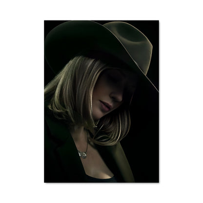 Poster Beth au Chapeau