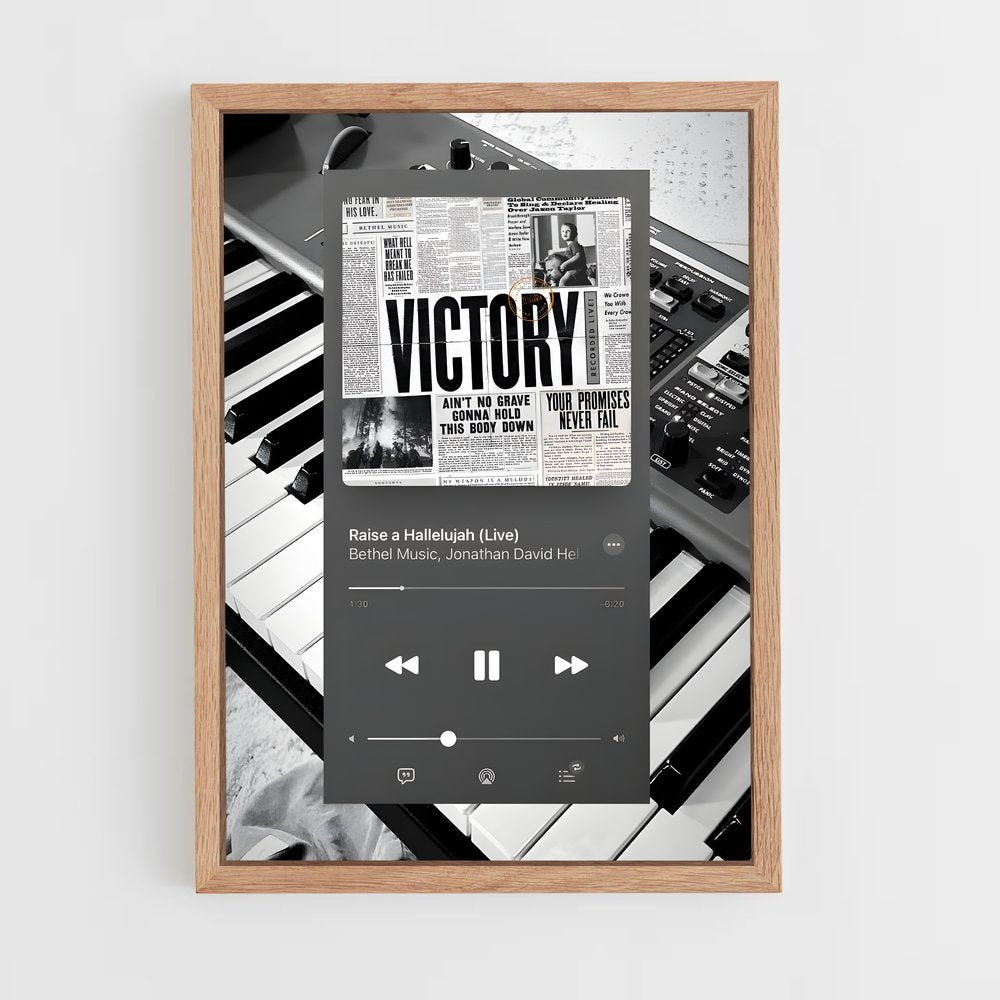ap-bethel music-5 cadre Bois clair