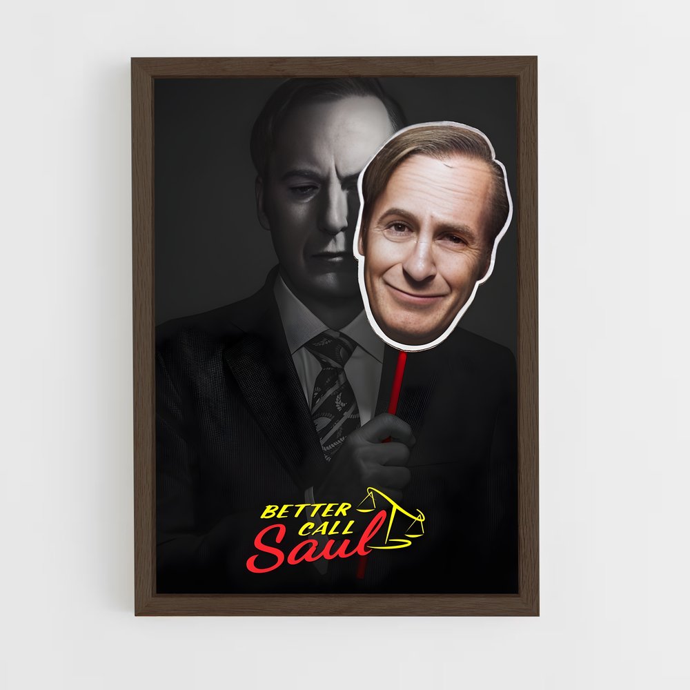ap-better call saul-3 cadre Bois foncé