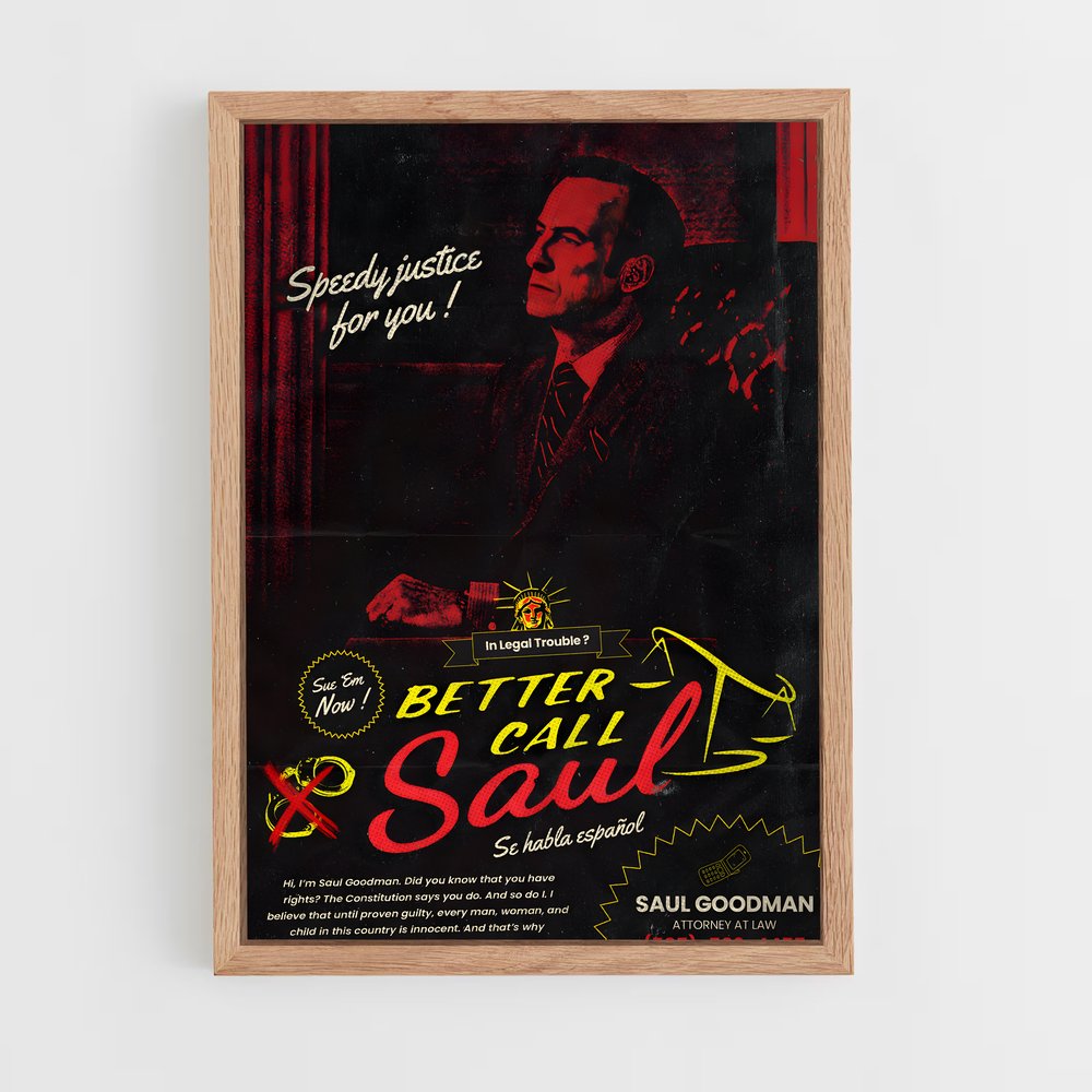 ap-better call saul-4 cadre Bois clair