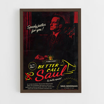 ap-better call saul-4 cadre Bois foncé
