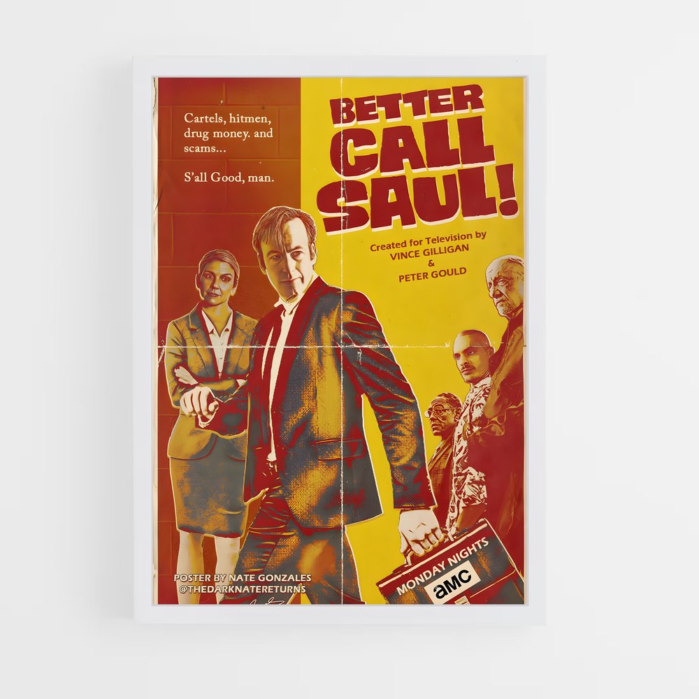 ap-better call saul-8 cadre Blanc