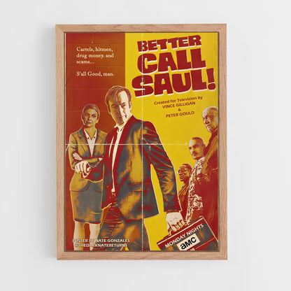 ap-better call saul-8 cadre Bois clair