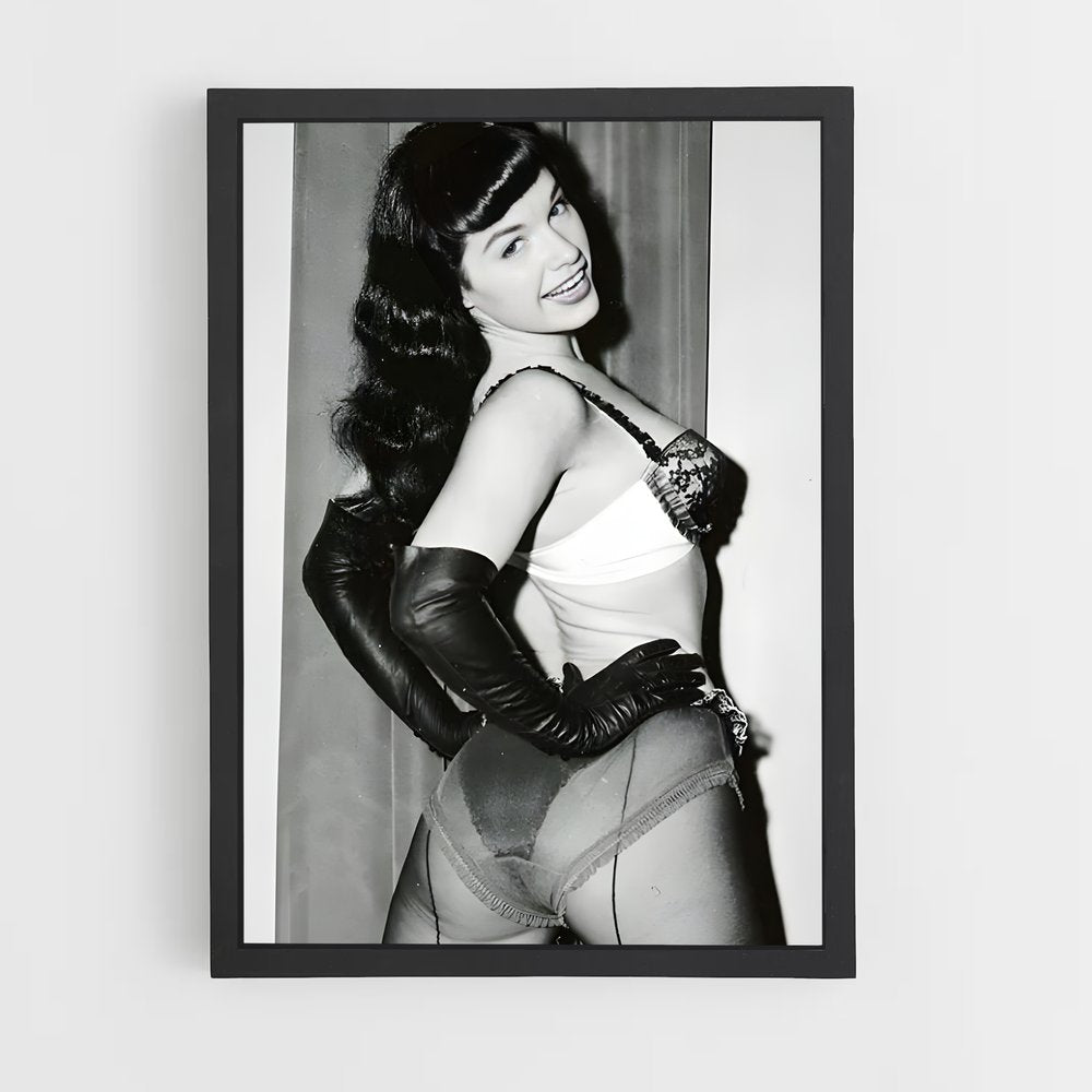 ap-bettie page-1 cadre Noir