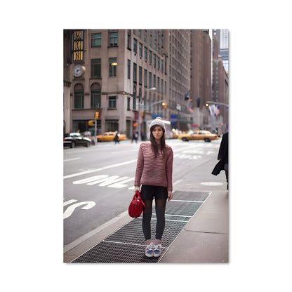 Poster Pink Urban Chic