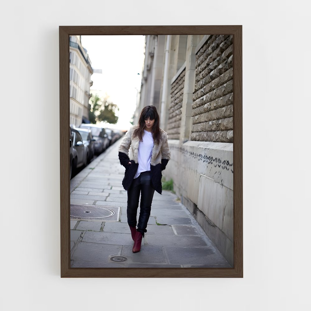 ap-betty autier-18 cadre Bois foncé