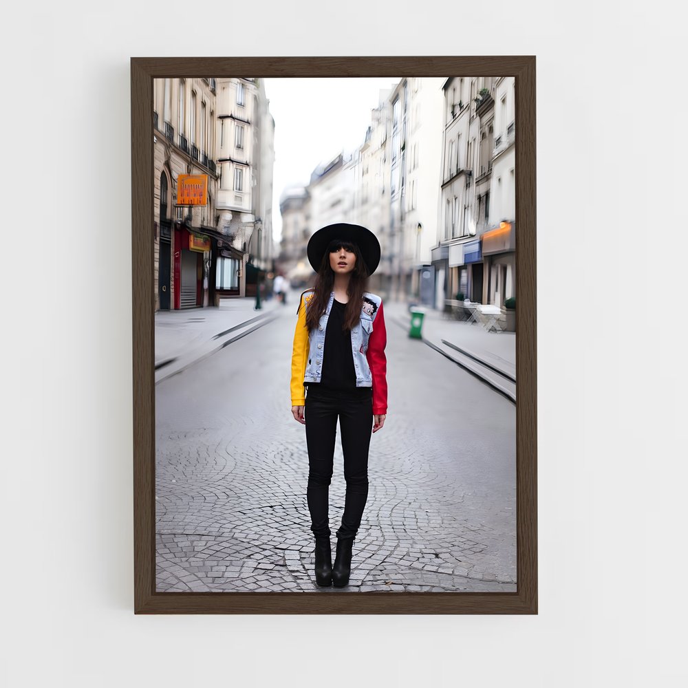 ap-betty autier-7 cadre Bois foncé