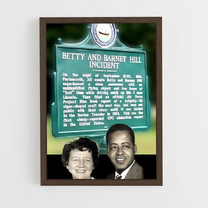 ap-betty barney hill-1 cadre Bois foncé