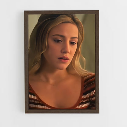 ap-betty cooper-9 cadre Bois foncé