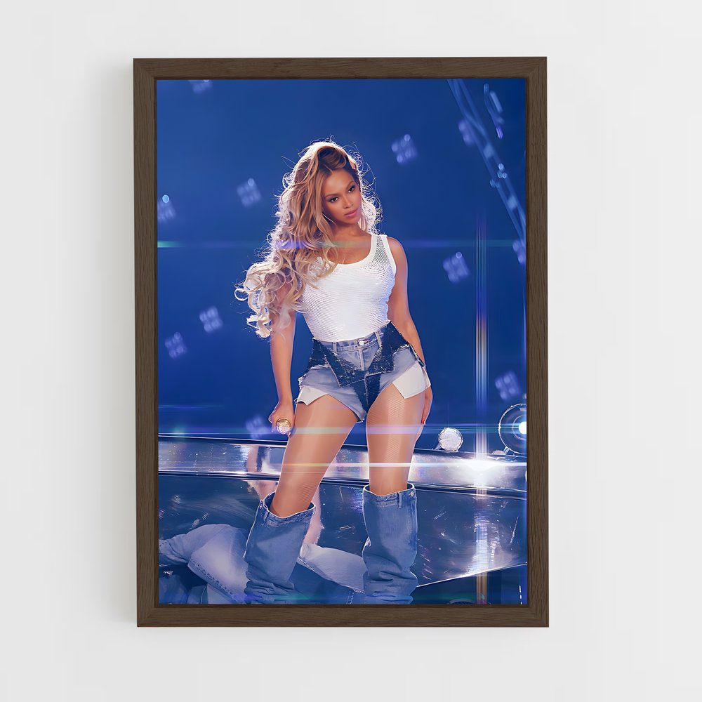 ap-beyonce-6 cadre Bois foncé