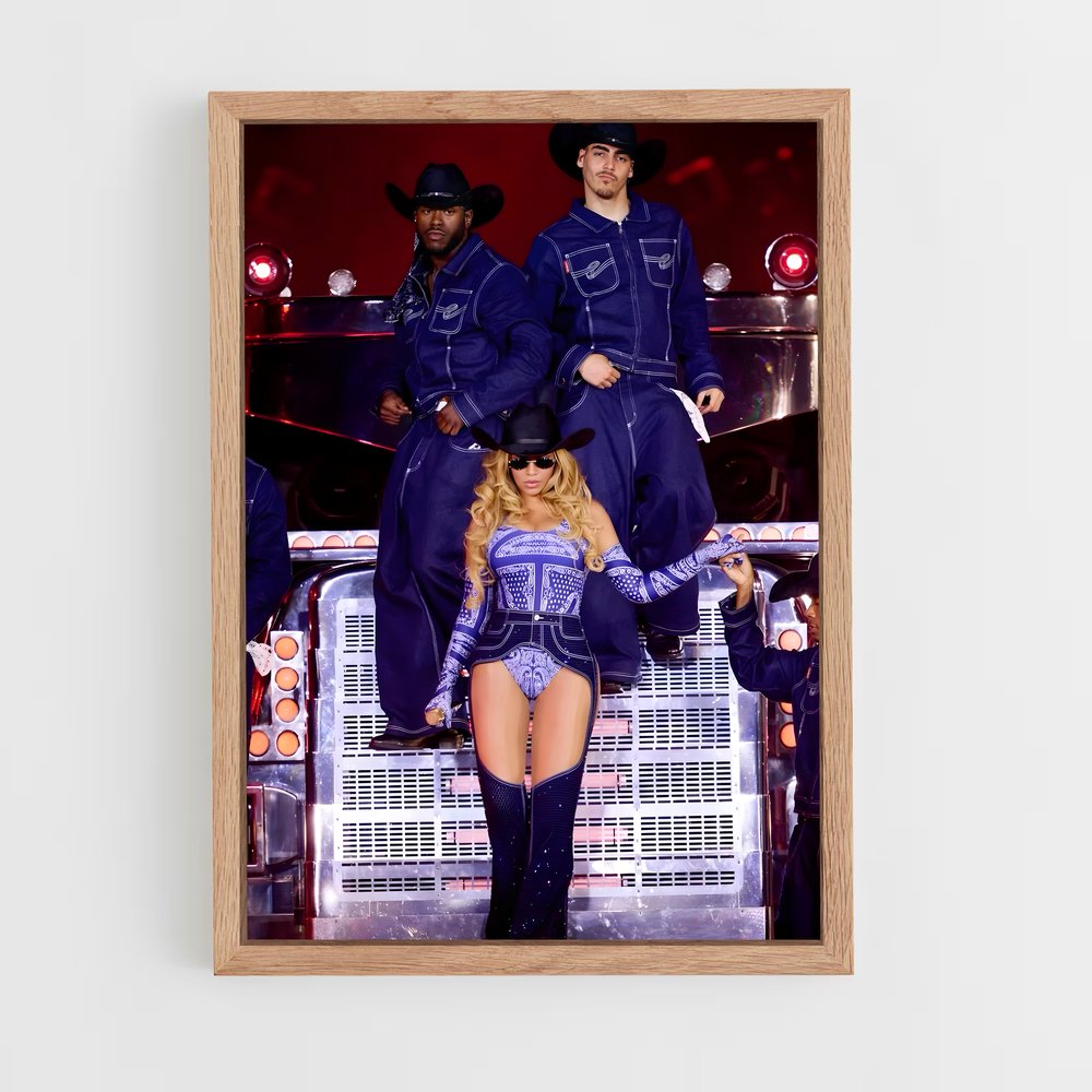 ap-beyonce-8 cadre Bois clair