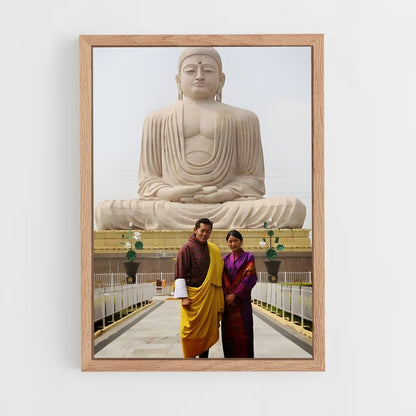 ap-bhutanese royal family-2 cadre Bois clair