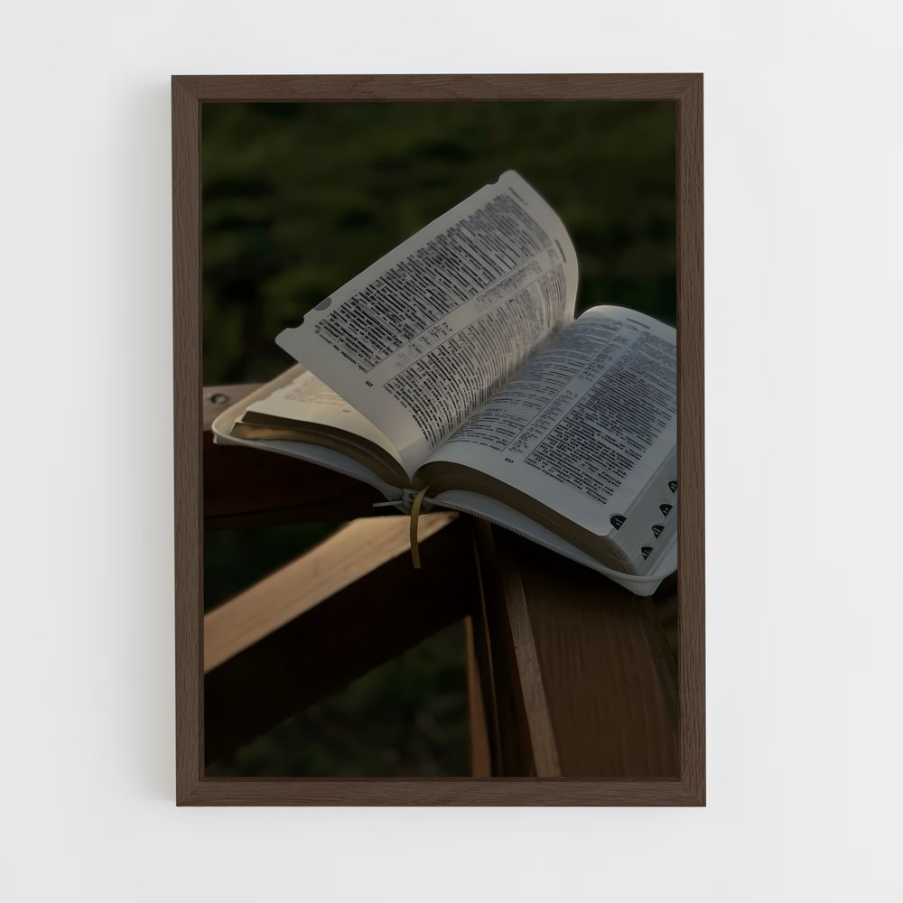 ap-bible-1 cadre Bois foncé