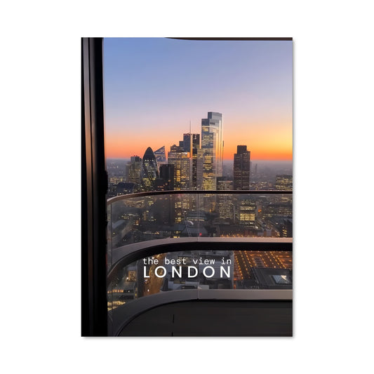 Poster London Sunset