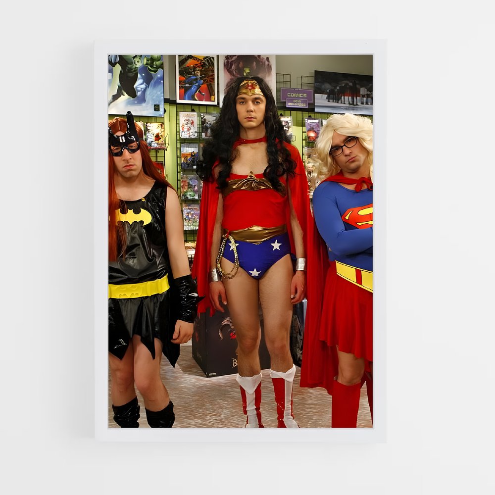 ap-big bang theory-1 cadre Blanc