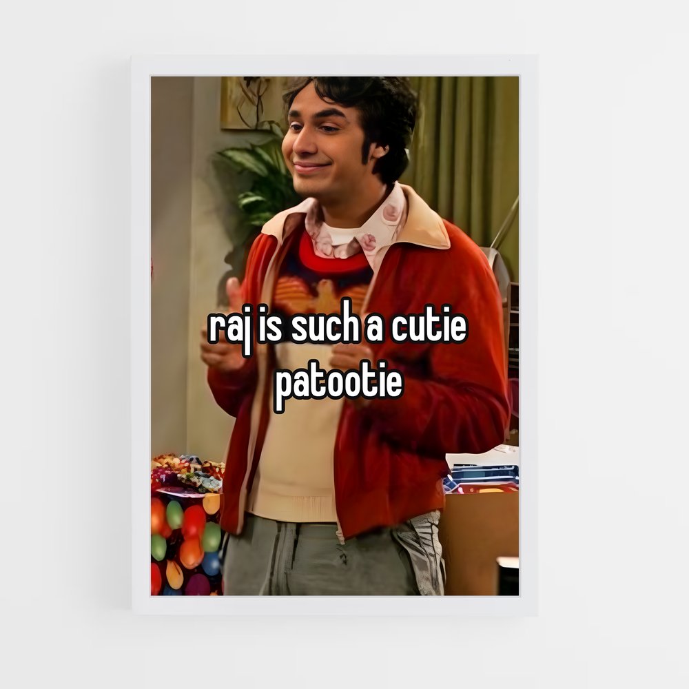 ap-big bang theory-3 cadre Blanc