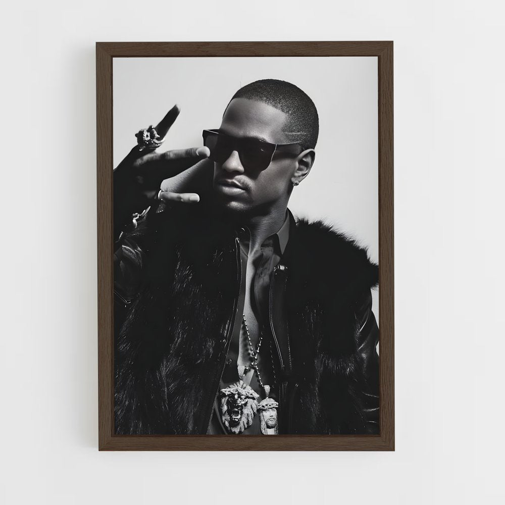 ap-big sean-7 cadre Bois foncé