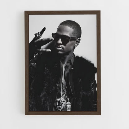 ap-big sean-7 cadre Bois foncé