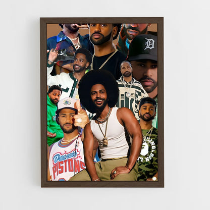 ap-big sean-8 cadre Bois foncé
