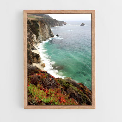 ap-big sur cliffs-7 cadre Bois clair