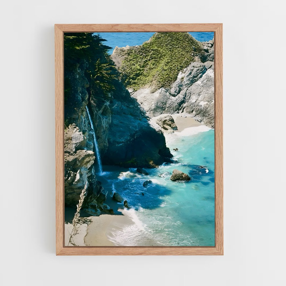 ap-big sur cliffs-9 cadre Bois clair