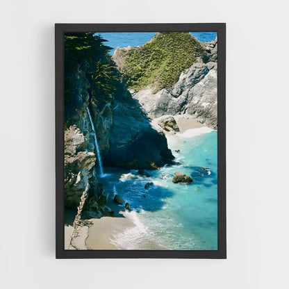ap-big sur cliffs-9 cadre Noir